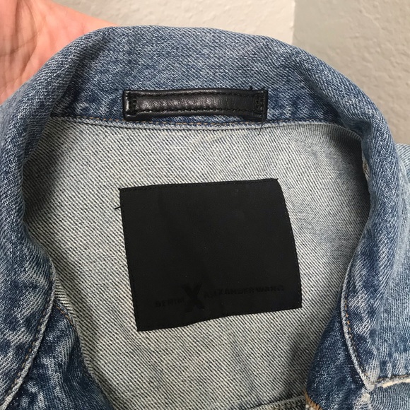 DENIM X ALEXANDER WANG Daze Denim Oversized Jacket